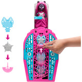 Mattel Monster High Verborgene Schätze Catty, Puppe 