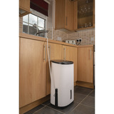 Meaco Dry Arete One 25L Kompressor-Luftentfeuchter und Luftreiniger weiß/schwarz, 267 Watt, für Räume bis zu 125m²