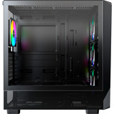 Montech X5 , Tower-Gehäuse schwarz, Tempered Glass