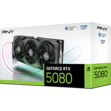 PNY GeForce RTX 5080, Grafikkarte DLSS 4, 3x DisplayPort, 1x HDMI 2.1