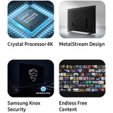 Samsung GU85U7099FUXZG, LED-Fernseher 214 cm (85 Zoll), schwarz, UltraHD/4K, HDR, Triple Tuner