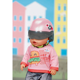 ZAPF Creation BABY born Scooter Helm 43cm, Puppenzubehör pink