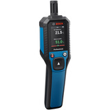 Bosch Professional Hygrometer GDH 1-17, Feuchtemesser blau/schwarz, 2x Batterien, Tasche