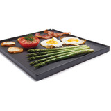 Broil King Exact Fit Guss-Grillplatte für Monarch 340/320, Royal 340/320 wendbar, glatt / geriffelt
