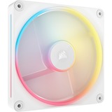 Corsair iCUE LINK LX140-R RGB PWM Reverse, Gehäuselüfter weiß, 2er Pack, 140 mm