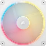 Corsair iCUE LINK LX140-R RGB PWM Reverse, Gehäuselüfter weiß, 2er Pack, 140 mm