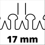 EINHELL Power X-Change Akku-Heckenschere GC-CH 18/50 Li-Solo, 18Volt rot/schwarz, ohne Akku und Ladegerät