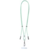 Intenso Handykette und Lade-/Datenkabel Cell Phone Charging Lanyard hellgrün, 1,65 Meter, USB-C, PD3.0 / QC4.0, Nylon