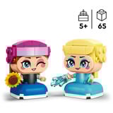 LEGO 43284 Disney Princess Die Mini-Prinzessinnen Anna und Elsa, Konstruktionsspielzeug 