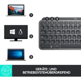 Logitech MX Keys Mini for Business , Tastatur graphit, DE-Layout