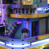 Lumibricks Cyberpunk Neoncity - Apartment, Konstruktionsspielzeug 