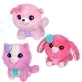 Moose Toys ScruffaLuvs - Pet Scruffs Einzelpack Pink, Kuscheltier sortierter Artikel