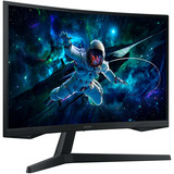 SAMSUNG Odyssey G5 S32CG554EU, Gaming-Monitor 80 cm (32 Zoll), schwarz, QHD, VA, Curved, DP, HDMI, 165Hz Panel