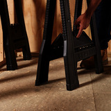 Stanley Unterstellbock Junior, Paar, Untergestell schwarz, bis 362 kg pro Paar belastbar