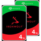 Ubiquiti Unifi UNAS2 + IronWolf NAS 2 x 4 TB Bundle schwarz