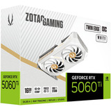 ZOTAC GeForce RTX 5060 Ti Twin Edge OC 16GB White Edition, Grafikkarte DLSS 4, 3x DisplayPort, 1x HDMI 2.1