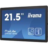 iiyama ProLite OTF2216MC-B1, LED-Monitor 54.6 cm (21.5 Zoll), schwarz, FullHD, VA, Außenanwendungen, Smarte Sensoren