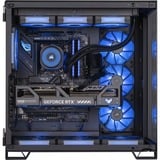 ALTERNATE Custom PC Series • iCUE Blue Madness Gaming PC, Gaming-PC schwarz/transparent, ohne Betriebssystem