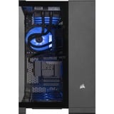 ALTERNATE Custom PC Series • iCUE Blue Madness Gaming PC, Gaming-PC schwarz/transparent, ohne Betriebssystem