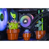 ALTERNATE Custom PC Series • iCUE Blue Madness Gaming PC, Gaming-PC schwarz/transparent, ohne Betriebssystem