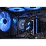 ALTERNATE Custom PC Series • iCUE Blue Madness Gaming PC, Gaming-PC schwarz/transparent, ohne Betriebssystem