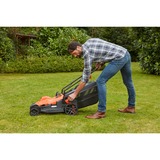 BLACK+DECKER Rasenmäher BEMW481BH-QS, 42cm orange/schwarz, 1.800 Watt