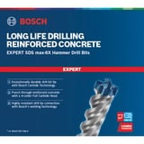 Bosch Professional EXPERT Hammerbohrer SDS-max-8X, Ø 16mm Arbeitslänge 400mm