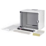 Digitus Netzwerk-Set SOHO Pro 19" 540x400 mm (BxT), IT-Schrank hellgrau, 9 Höheneinheiten