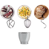 Kenwood Chef XL Pro Küchenmaschine KPL9000S silber, 1.700 Watt