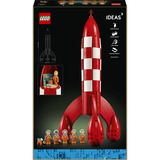 LEGO 21367 Ideas Die Mondrakete von Tintin, Konstruktionsspielzeug 