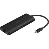 Lindy USB-C Mini Dockingstation schwarz, DST-Mini, USB-C, 4K, 100W Pass-Through
