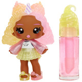 MGA Entertainment Yummiland Lip Gloss Doll Serie 2 - Nia Candy Fluff, Puppe 