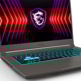 MSI Thin 15 B12UC-1439, Gaming-Notebook schwarz, Intel® Core™ i5-12450H, NVIDIA GeForce RTX 3050, 16 GB DDR4, 512 GB (512 GB SSD), ohne Betriebssystem