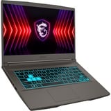 MSI Thin 15 B12UC-1439, Gaming-Notebook schwarz, ohne Betriebssystem, 39.6 cm (15.6 Zoll) & 144 Hz Display, 512 GB SSD