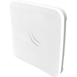 MikroTik SXTsq Lite2, Access Point weiß/grau, kleines, integriertes 10-dBi-2,4-GHz-Dual-Chain-CPE/Backbone