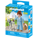 PLAYMOBIL 71736 My Life Managerin mit Dalmatiner, Konstruktionsspielzeug 