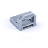SMARTKEEPER ESSENTIAL USB-B Port Lock (BL04) + Lock Key Mini (U04), Einsteckschloss Farbcode Grau, 4 Stück + 1 Schlüssel