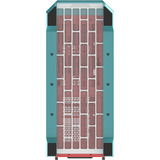 Thermaltake View 600 TG Mint Strawberry, Big-Tower-Gehäuse mint/beere, Tempered Glass