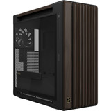 ASUS PROART PA602 WALNUT WOOD TG PWM MODERN BLACK, Tower-Gehäuse braun/holz, Tempered Glass