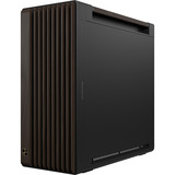 ASUS PROART PA602 WALNUT WOOD TG PWM MODERN BLACK, Tower-Gehäuse braun/holz, Tempered Glass