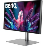 BenQ PD2725U, LED-Monitor 69 cm (27 Zoll), schwarz/grau, UltraHD/4K, IPS, HDR, Thunderbolt 3