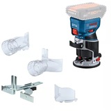 Bosch Akku-Kantenfräse GKF 18V-8 Professional solo, 18Volt, Oberfräse blau/schwarz, ohne Akku und Ladegerät