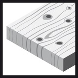 Bosch Schleifband X440 Best for Wood and Paint, 75x457mm, K120 3 Stück