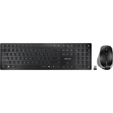 CHERRY DW 9500 SLIM, Desktop-Set schwarz/grau, DE-Layout, Cherry SX-Scherentechnologie