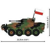 COBI KTO Rosomak (PL / UA), Konstruktionsspielzeug Maßstab 1:35