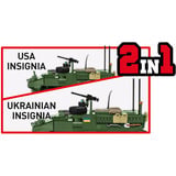 COBI Stryker M1126 ICV, Konstruktionsspielzeug Maßstab 1:35