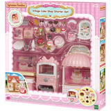 EPOCH Traumwiesen Sylvanian Families - Dorfkonditorei Set für Starter Haus, Konstruktionsspielzeug 