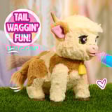 Just Play furReal Maggie the Feed & Follow Cow, Kuscheltier 