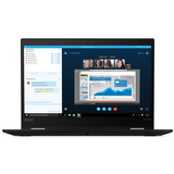 Lenovo ThinkPad X13 Yoga G1 Generalüberholt, Notebook schwarz, Intel® Core™ i7-10610U, Intel® UHD Graphics, 16 GB DDR4, 1 TB (1 TB SSD), Windows 11 Pro