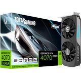 ZOTAC GeForce RTX 4070 SUPER Twin Edge, Grafikkarte DLSS 3, 3x DisplayPort, 1x HDMI 2.1